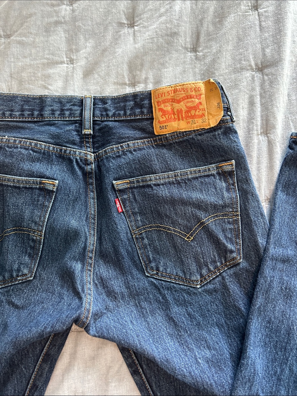 Vintage red tag Levi's xx button fly men's